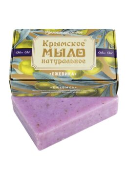 Крымское мыло натуральное на оливковом масле «Ежевика»